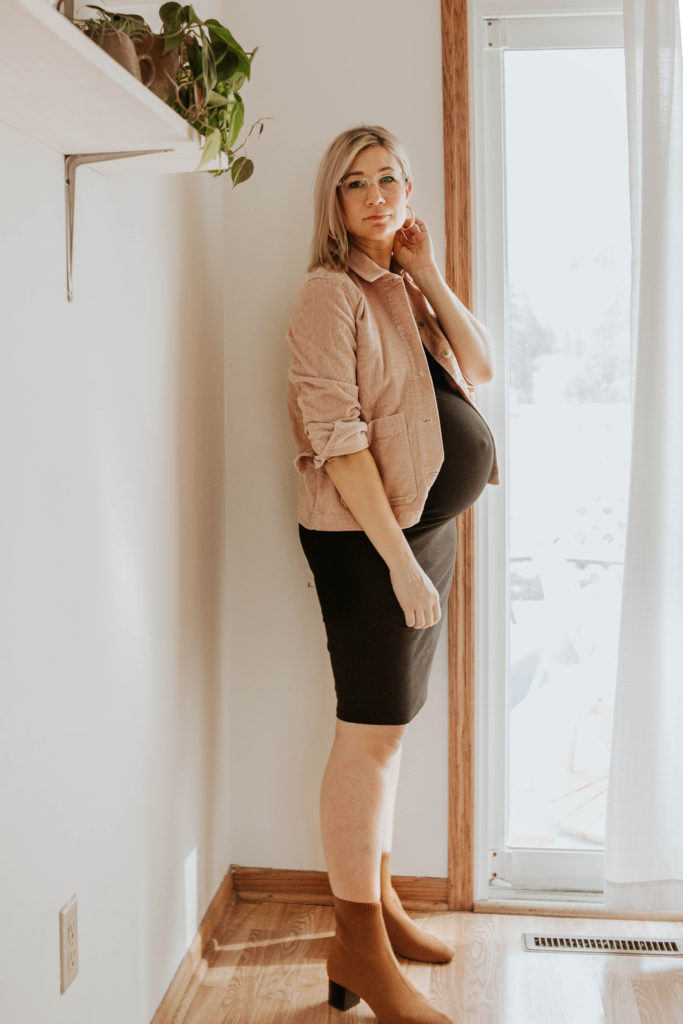 corduroy jacket, fall corduroy, pink corduroy, pink jacket, blush jacket, chore jacket