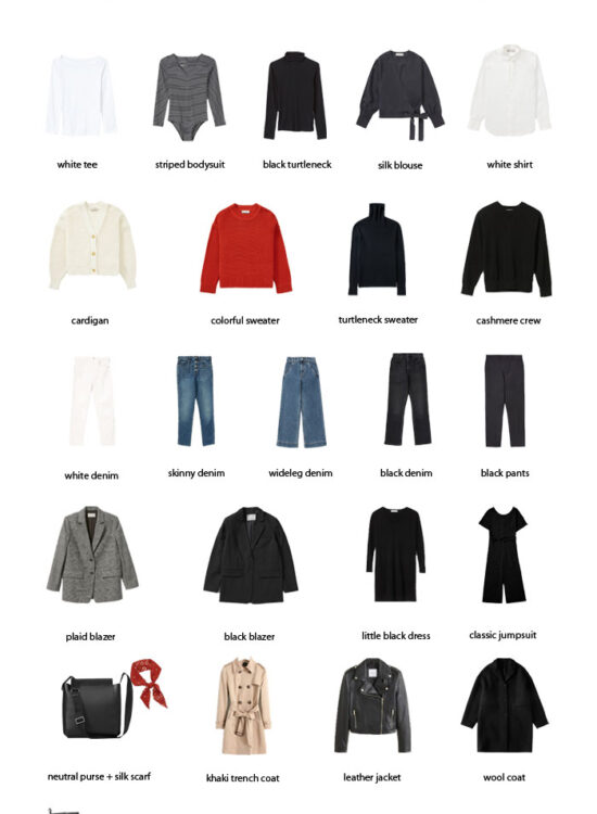 French Inspired Capsule Wardrobe, Capsule Wardrobe, French Five, French Capsule, Everlane Capsule Wardrobe, French Style, Parisien style