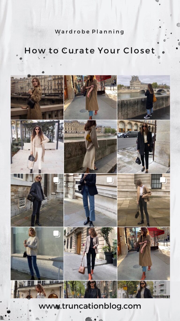 Wardrobe Planning: How to Curate Your Closet