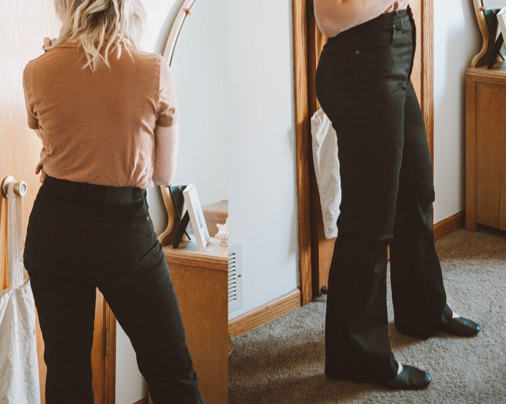 Everlane Denim Guide: Every Style Reviewed, modern flare jean