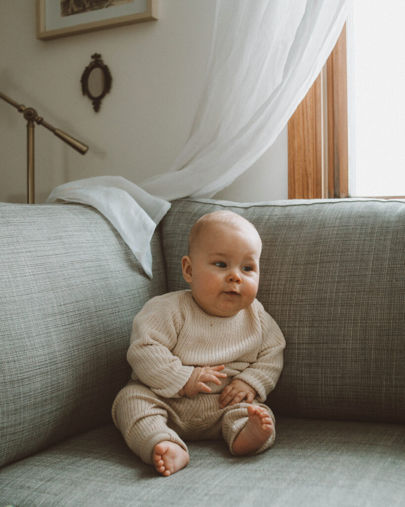 Gabe's 6 Month Update: Weaning, Solids, & Sleep!
