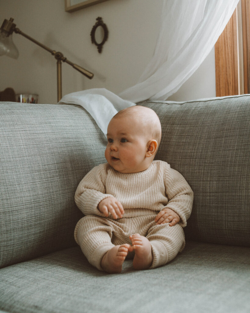 Gabe's 6 Month Update: Weaning, Solids, & Sleep!
