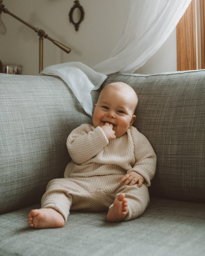 Gabe's 6 Month Update: Weaning, Solids, & Sleep!