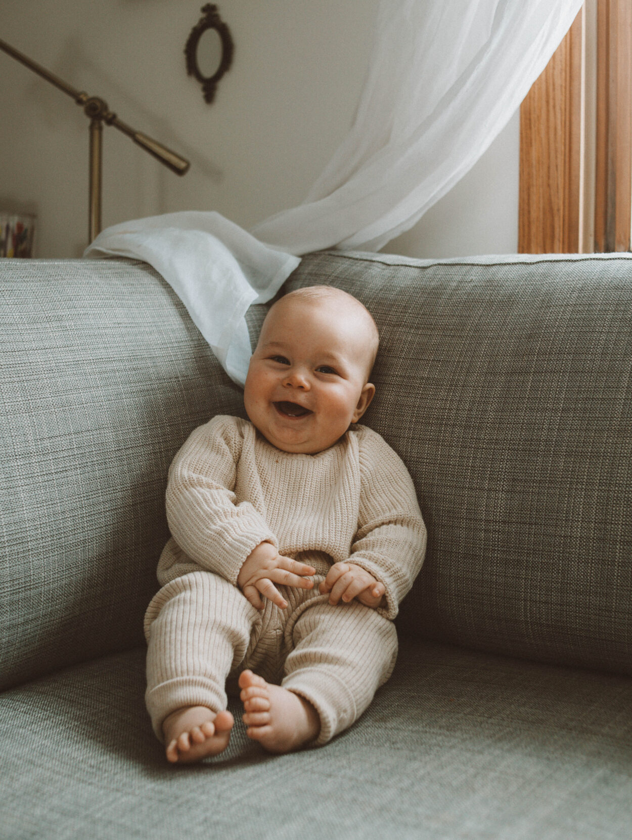 6 Month Update for Gabe: Weaning, Solids, & Sleep!