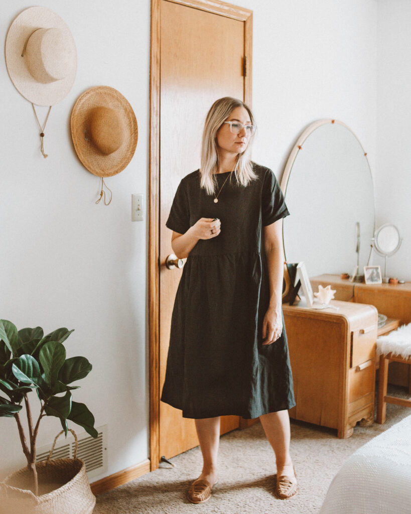 5 Days Wearing New Spring Arrivals from Tradlands, nico dress, nisolo huarache sandals