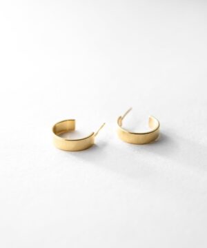 GLDN Small Gold Cuff Hoops