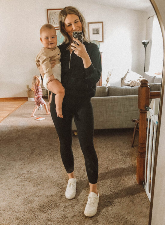 3 Athleisure Outfit Formulas for Stay at Home Moms