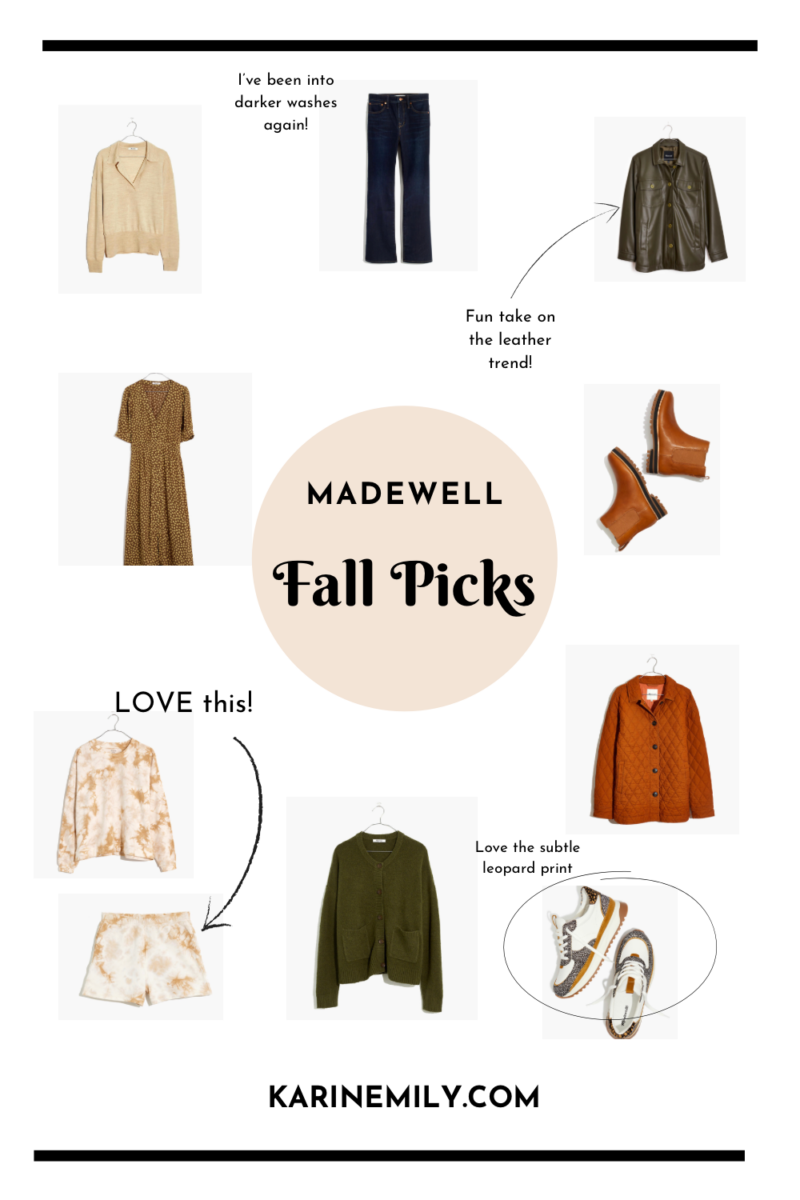 Madewell Fall Style Picks 2020 - My Favorites for Fall - Karin Emily