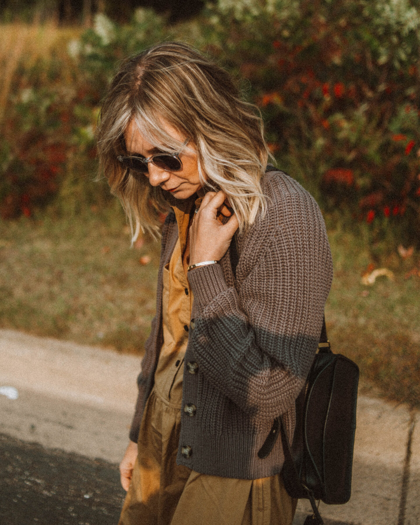 New in at Everlane: What I'm Loving for Fall, parklet shirtdress, texture cotton cardigan, forever sneaker