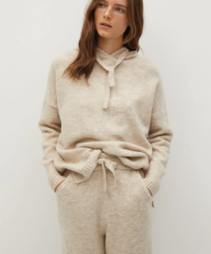 Mango Loungewear Hooded Sweater