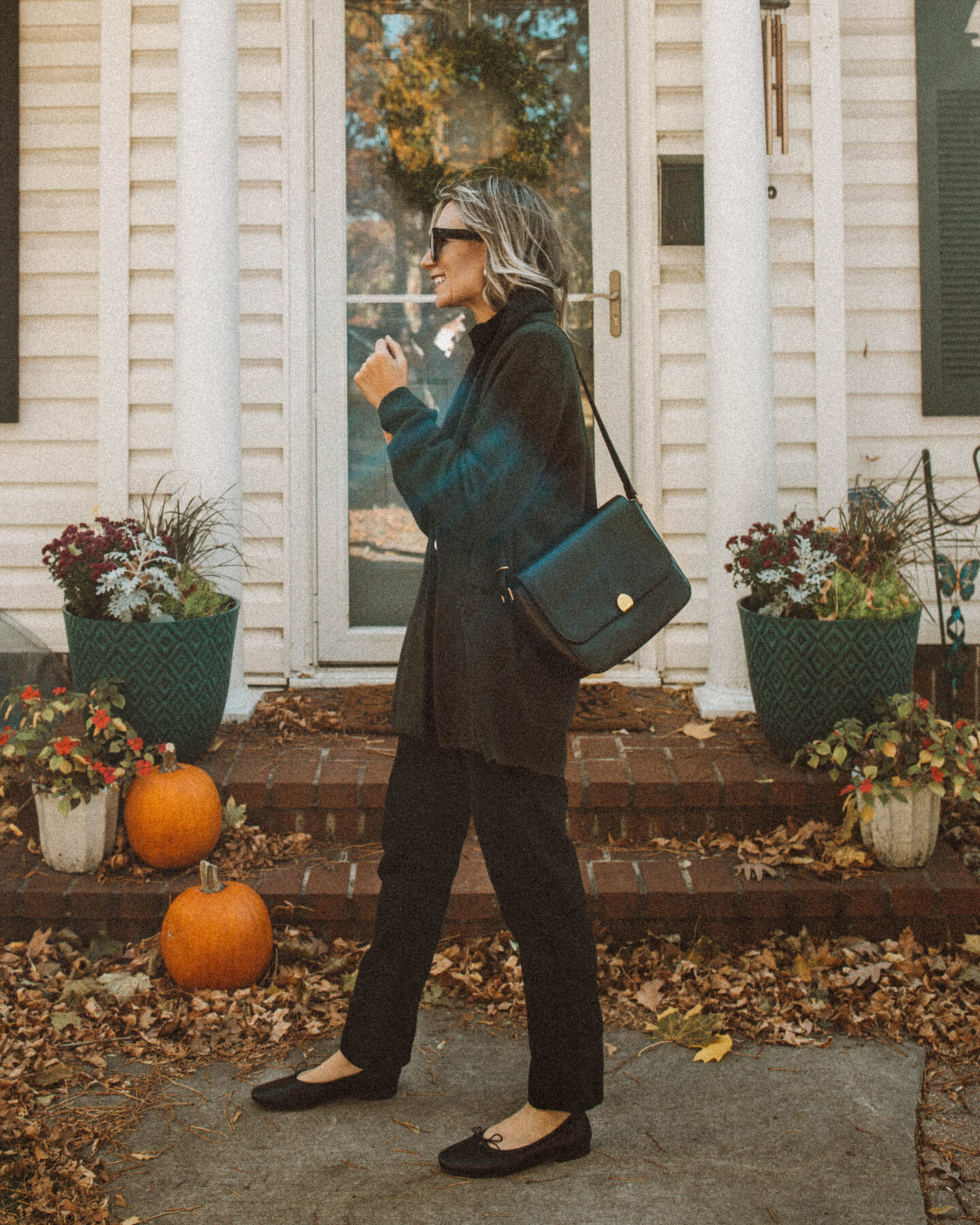 Monochrome Outfit Ideas you can Style for Real Life, J Crew Sweater Blazer