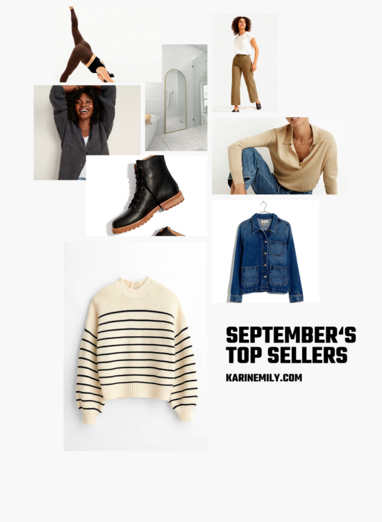 Septembers top sellers