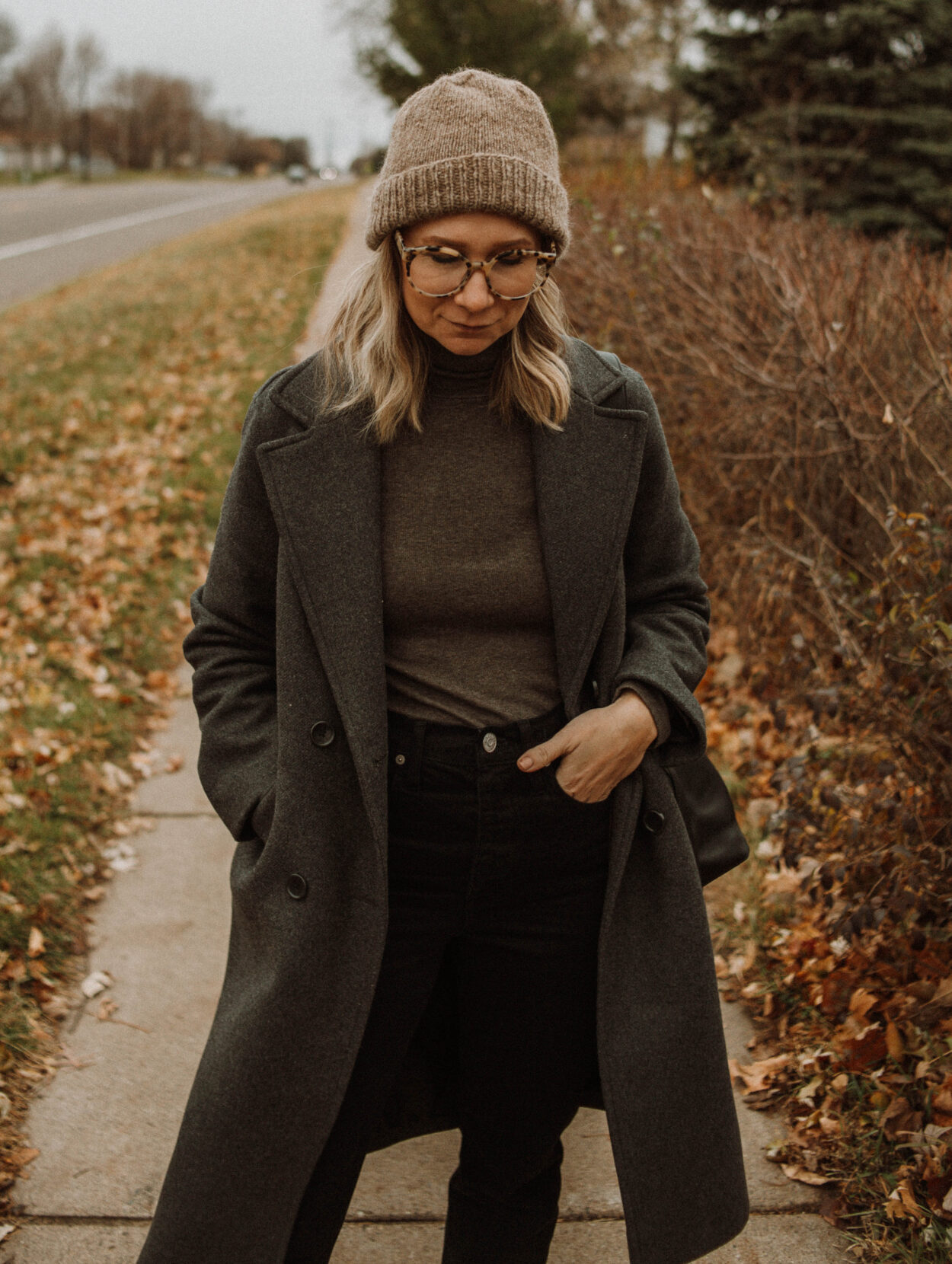 Brown and Black: November 11, 2020 Outfit