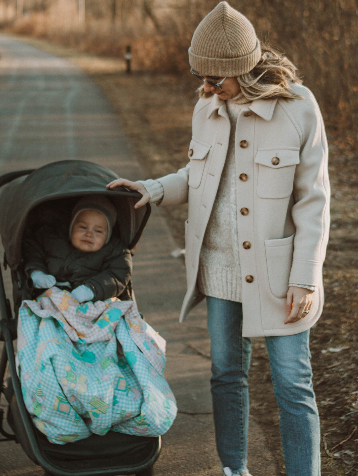What I Wore This Week: Lots of Fleece!