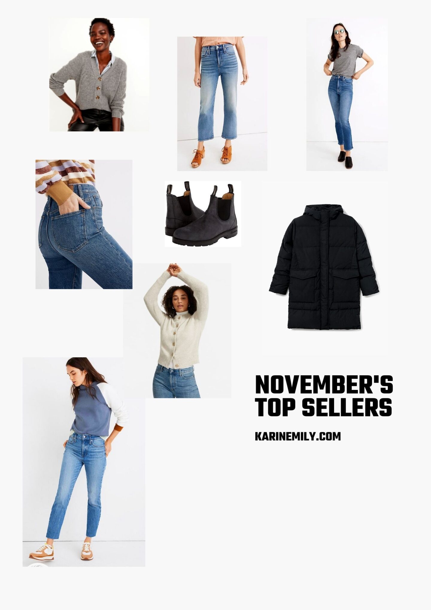 November's Top Sellers