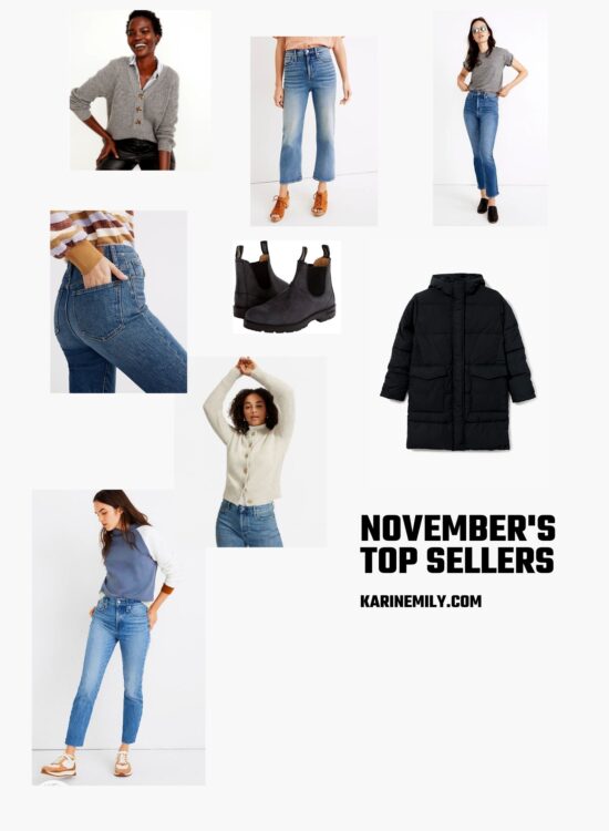 November's Top Sellers