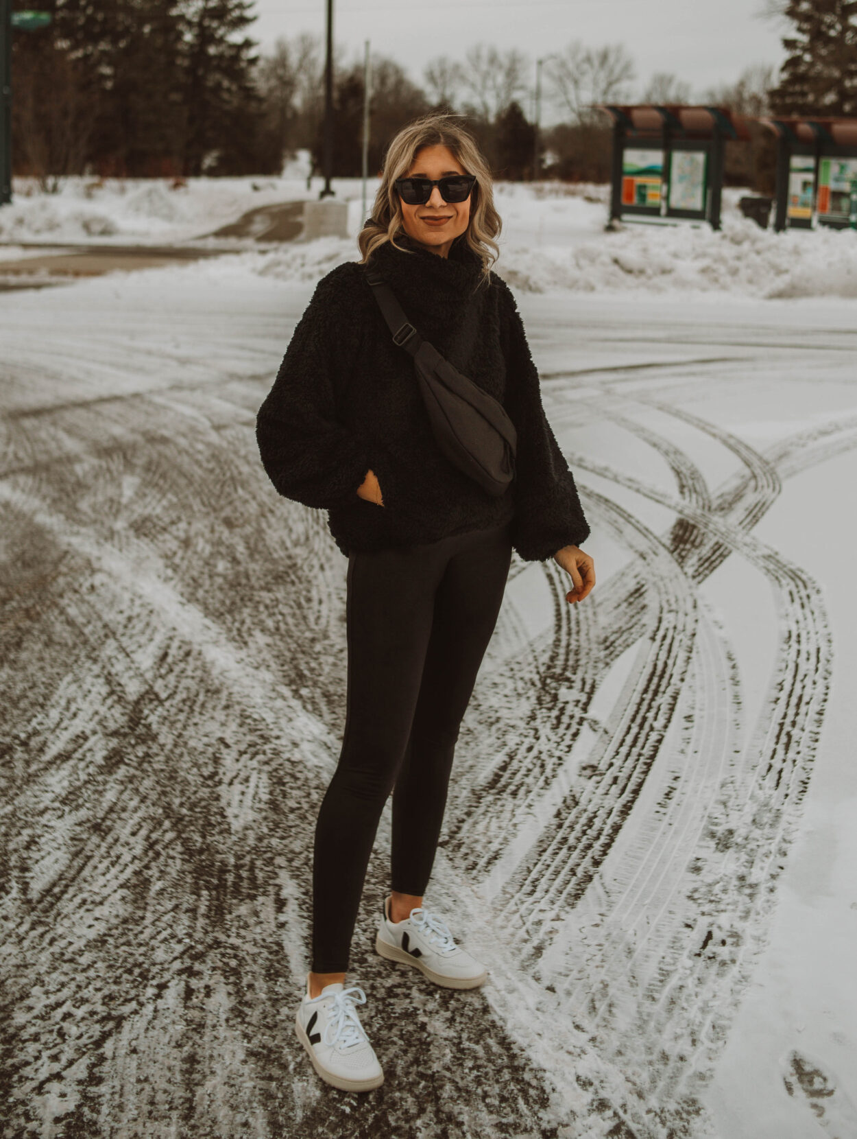 What I Wore this Week: The cutest shacket + ruffle sweatshirt!