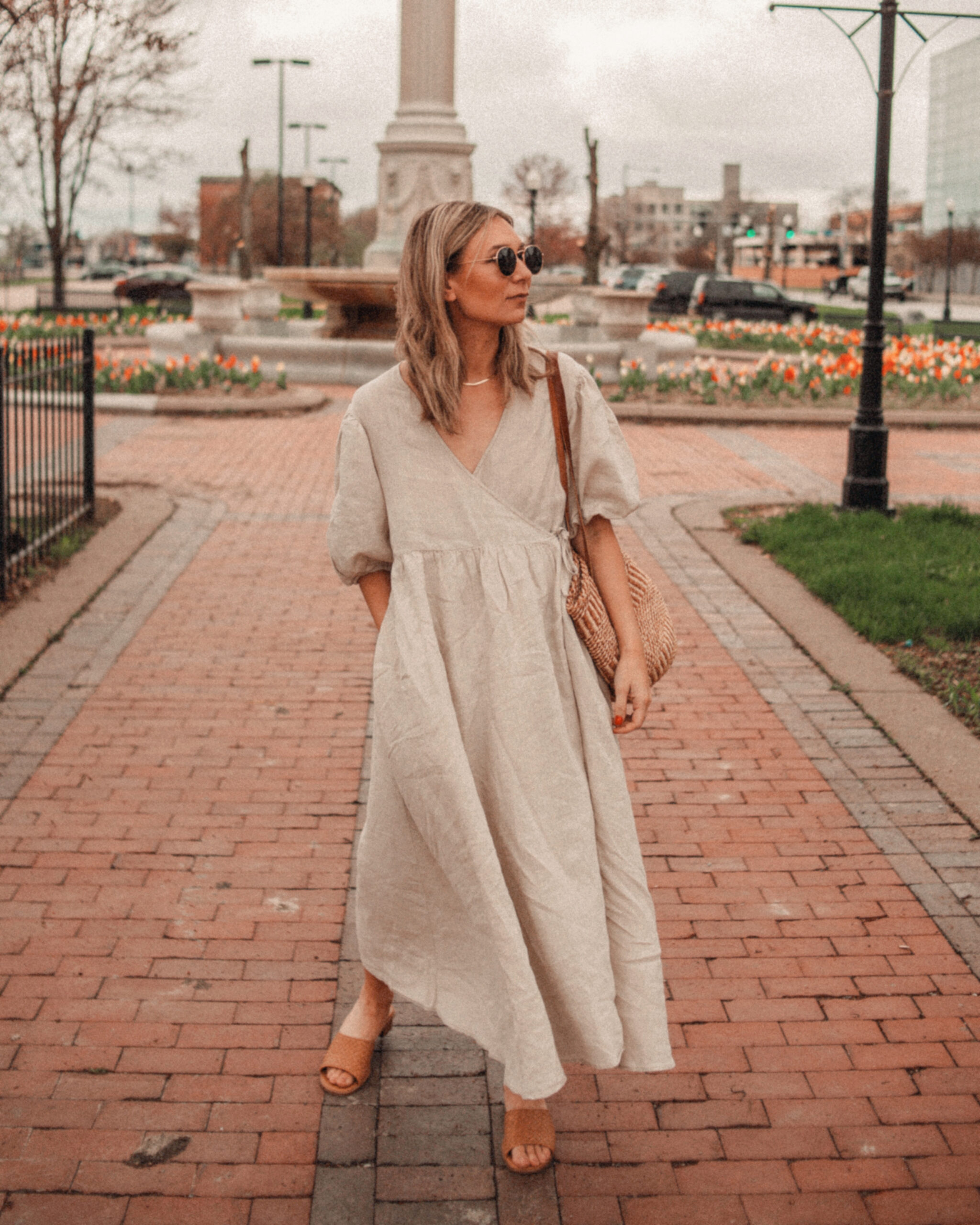 A Linen Dream of a Dress
