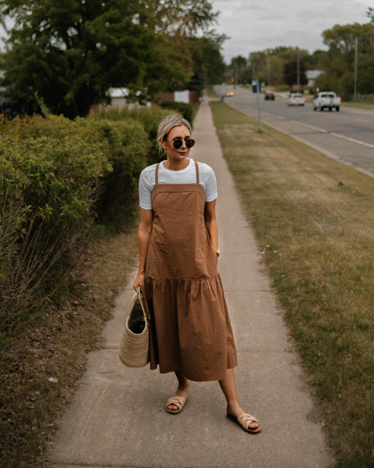 Day to Night Dressing: How to Get Use Out of "Event" Pieces in Your Closet, Everlane Apron Dress Review