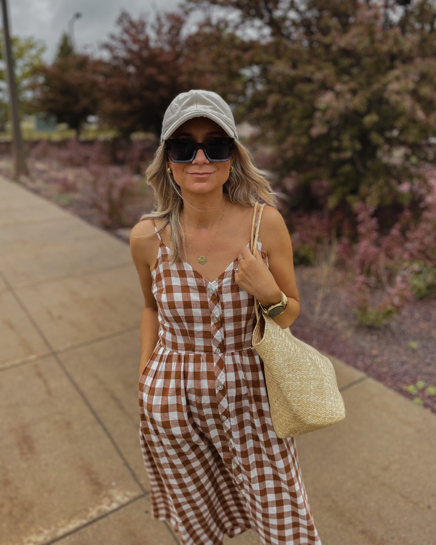 What to Wear for Memorial Day Weekend, Gingham Dress, Target Style