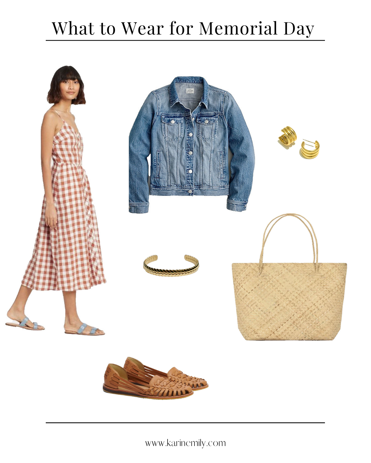 What to Wear for Memorial Day Weekend, Gingham Dress, Target Style