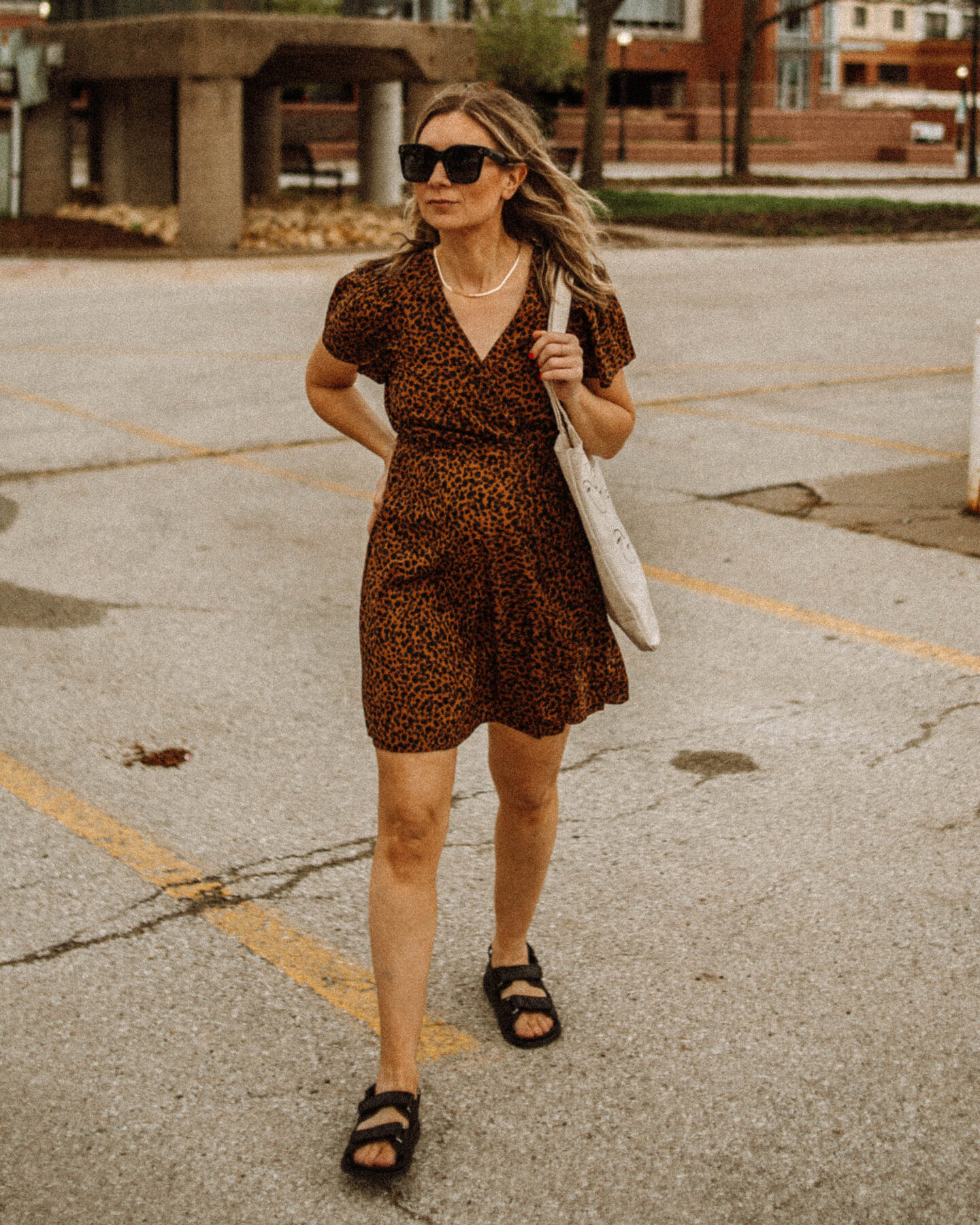 My Favorite Summer Dresses + How I'm Styling Them, Madewell Dress, leopard print dress