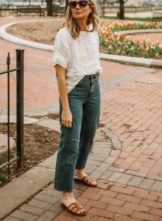 3 Blouses You Need in Your Spring and Summer Capsule Wardrobe, linen blouse