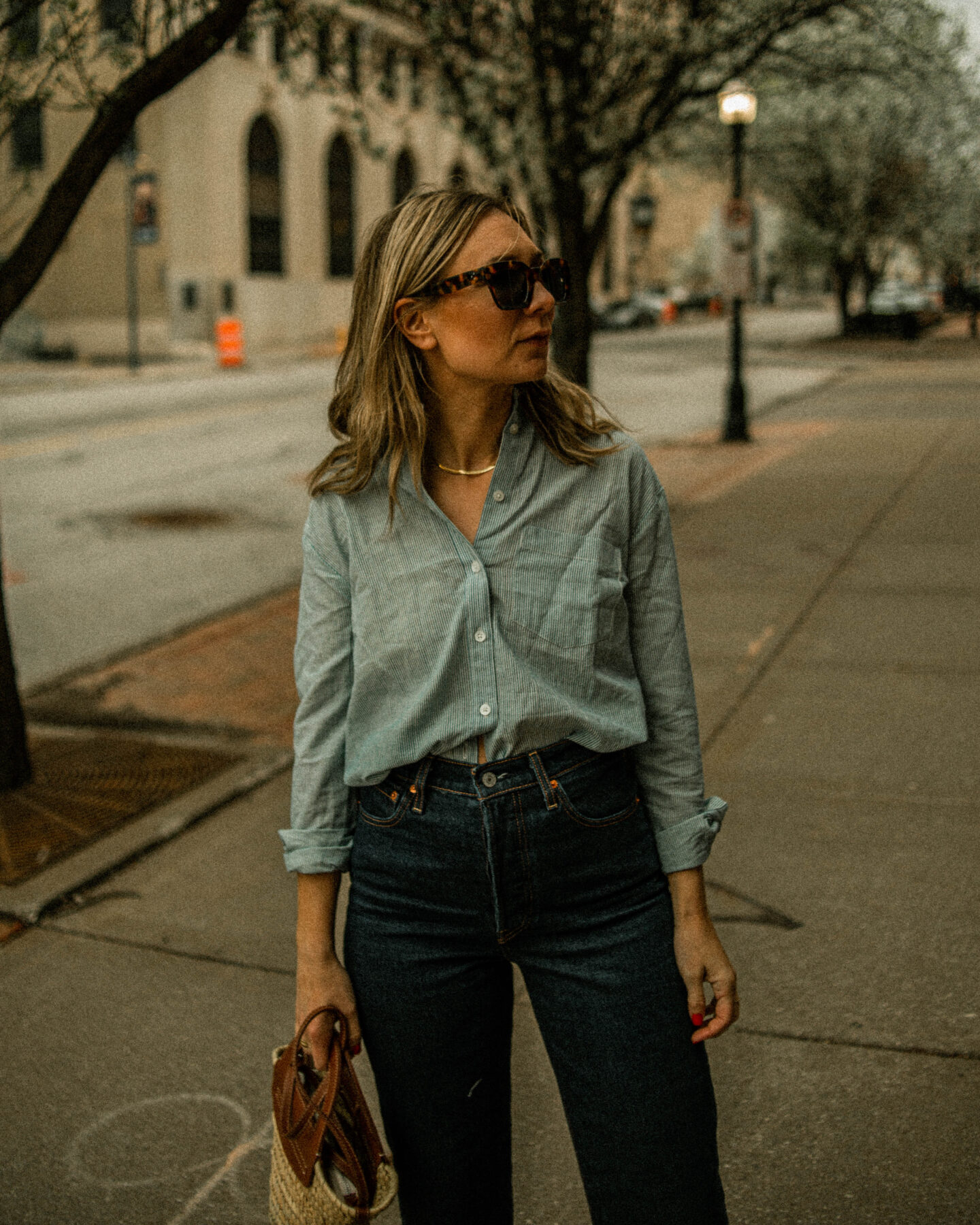 3 Blouses You Need in Your Spring and Summer Capsule Wardrobe, striped button down