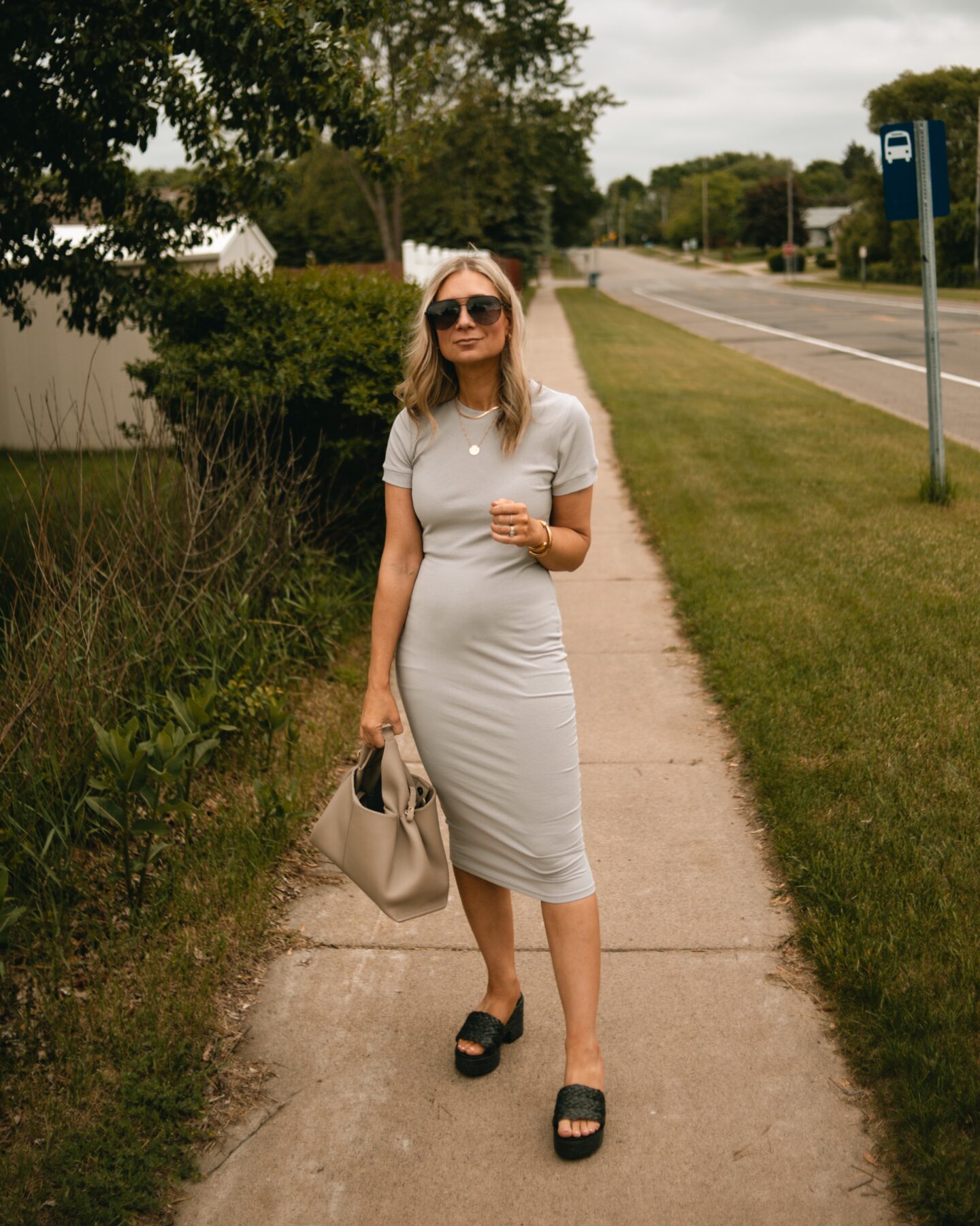 Two Summer Date Night Looks, Red bodysuit