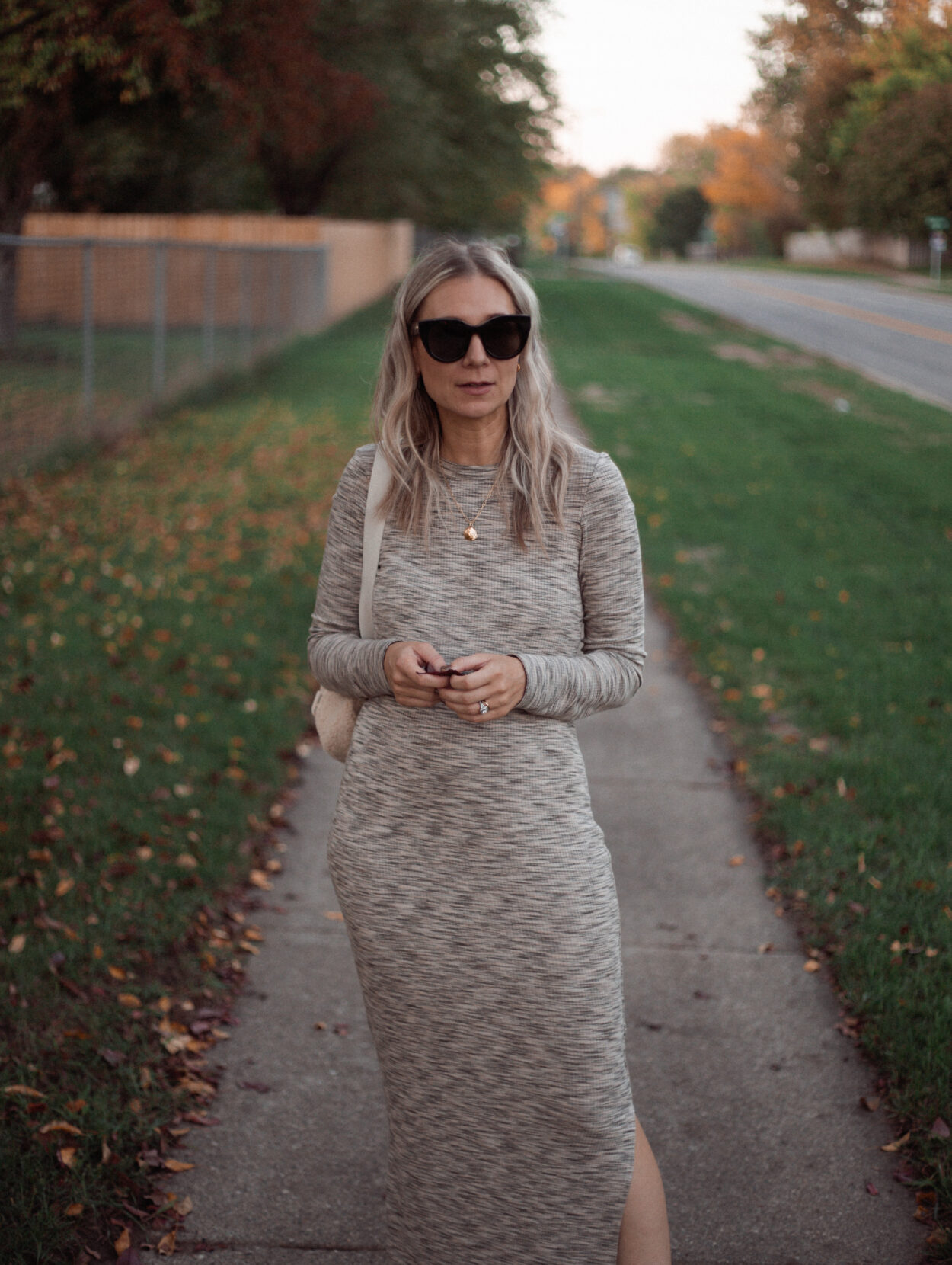 The Fall Maxi Dress: Fall Capsule Wardrobe ’21 Outfit 1