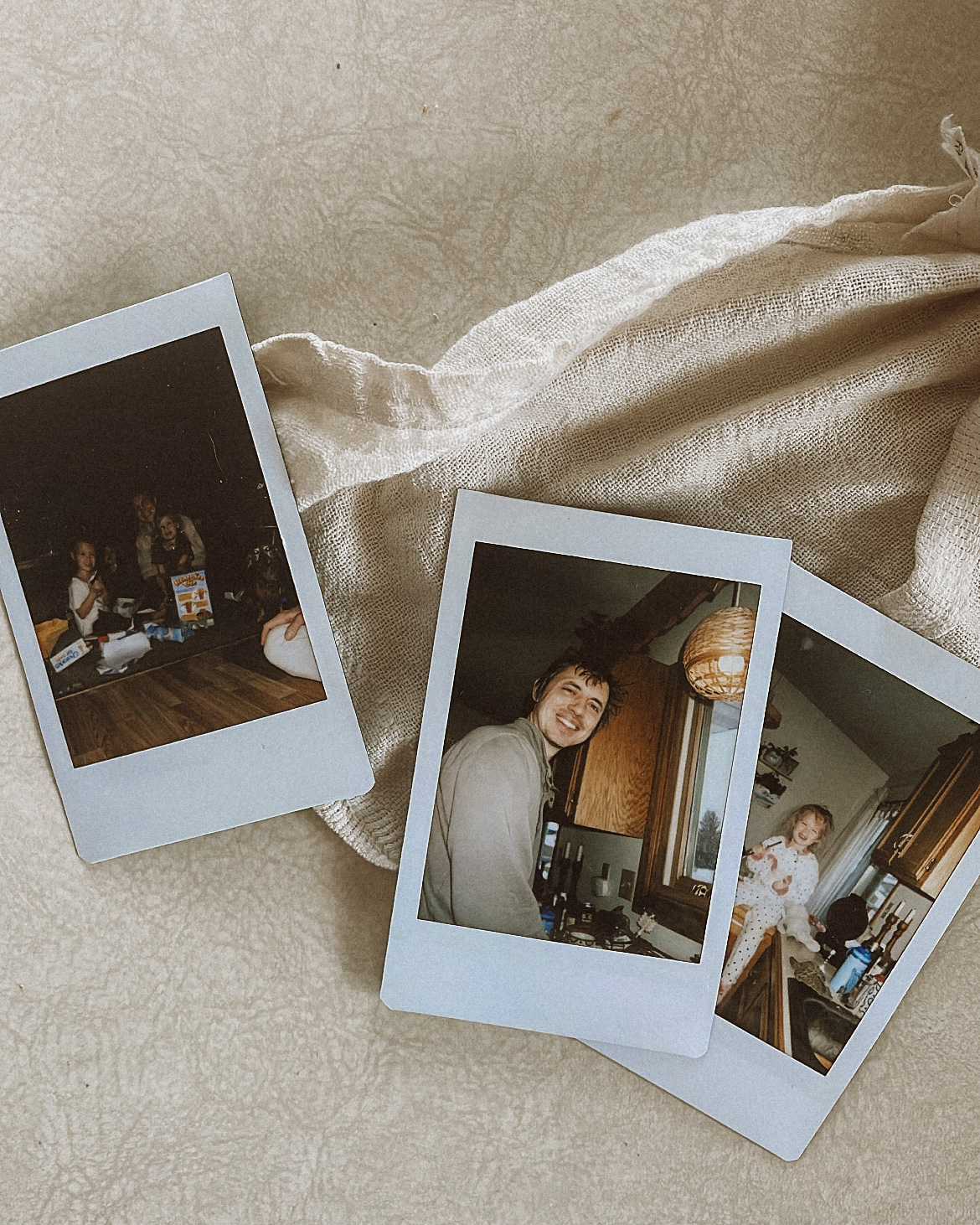 Polaroid photos from the weekend