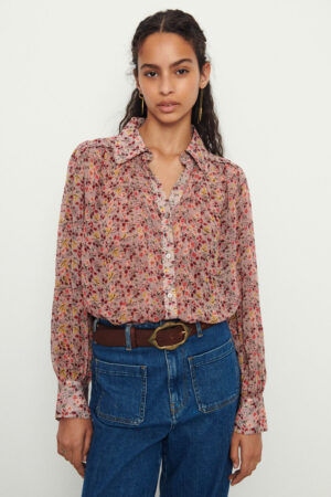 Ba&sh Maxence Floral Shirt