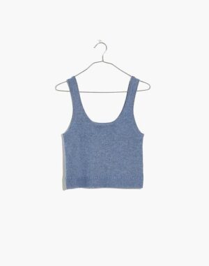 Madewell Clemence Cropped Sweater Tank