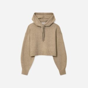 Everlane Cropped Hoodie in ReCashmere