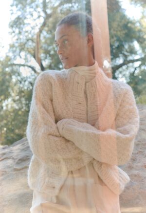 Ozma of California Bell Hand Knit Cardigan