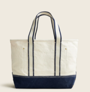 J. Crew Canvas Tote