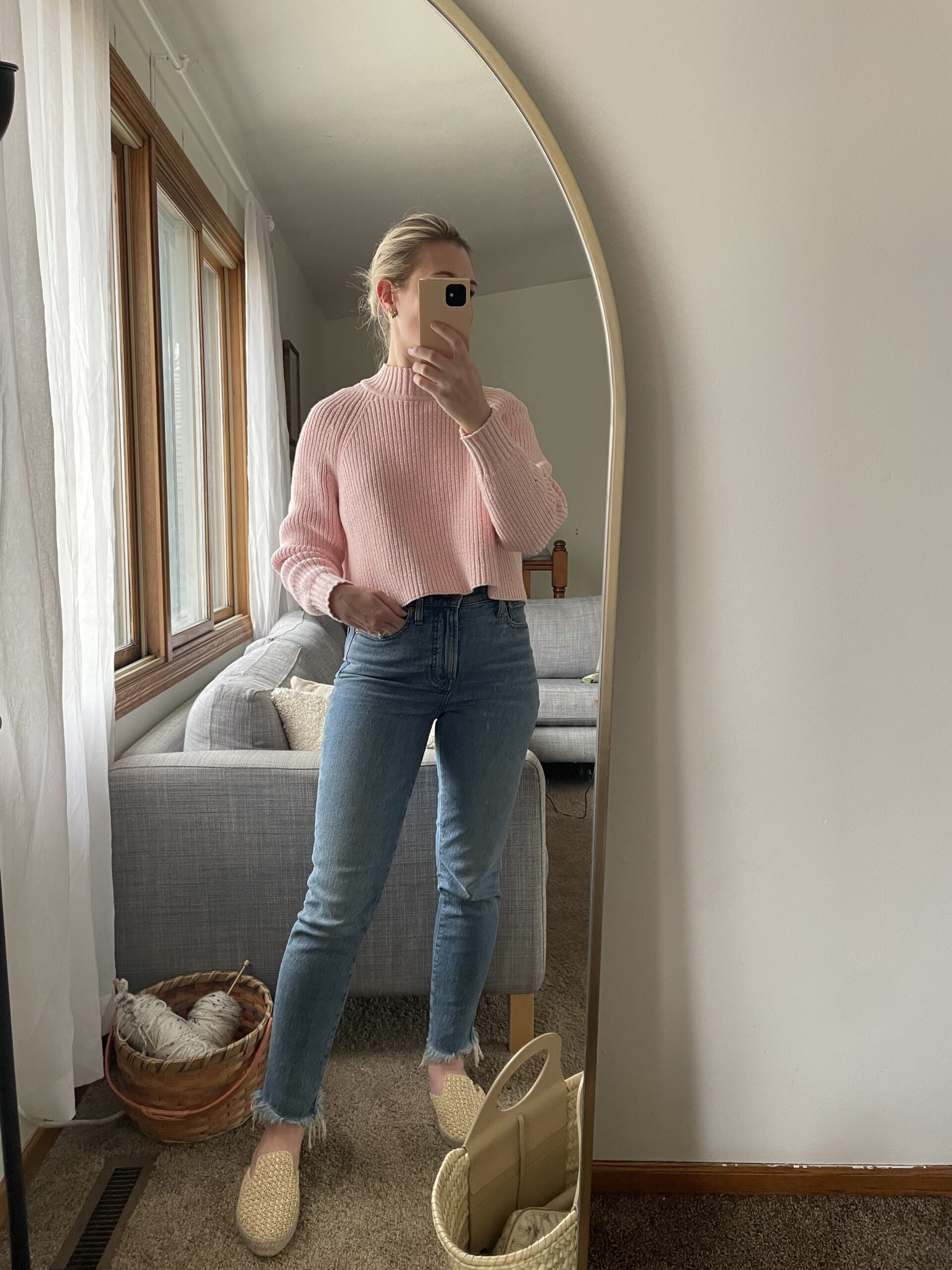 Pink Sweater