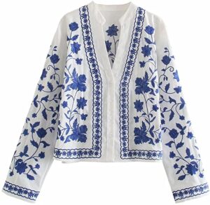 Amazon Fashion Embroidered Jacket