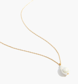 Madewell Pearl Pendant Necklace