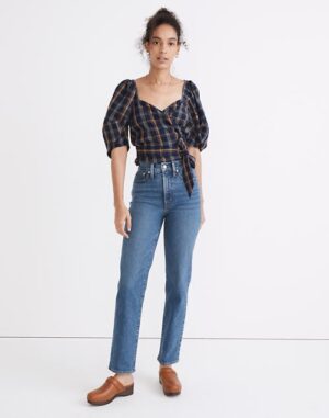 Madewell the Perfect Vintage Straight Jean in Mayfield Wash