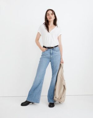 Madewell Baggy Flare Jeans