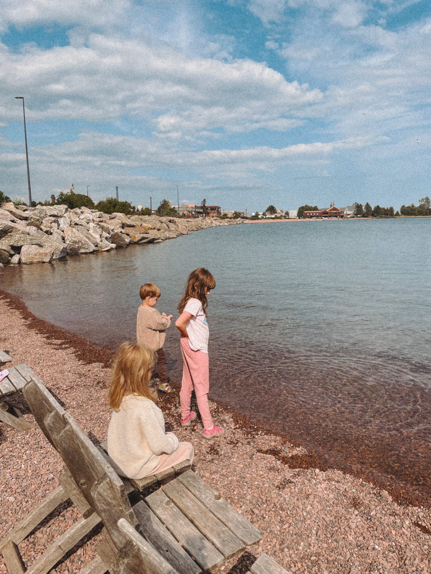 Karin Emily and her family take a trip to the North Shore in Minnesota