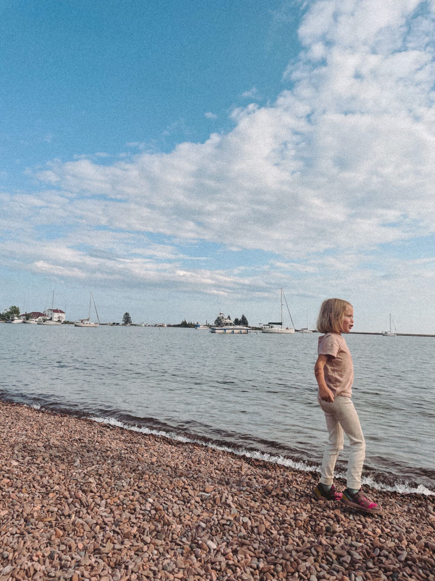 Karin Emily and her family take a trip to the North Shore in Minnesota