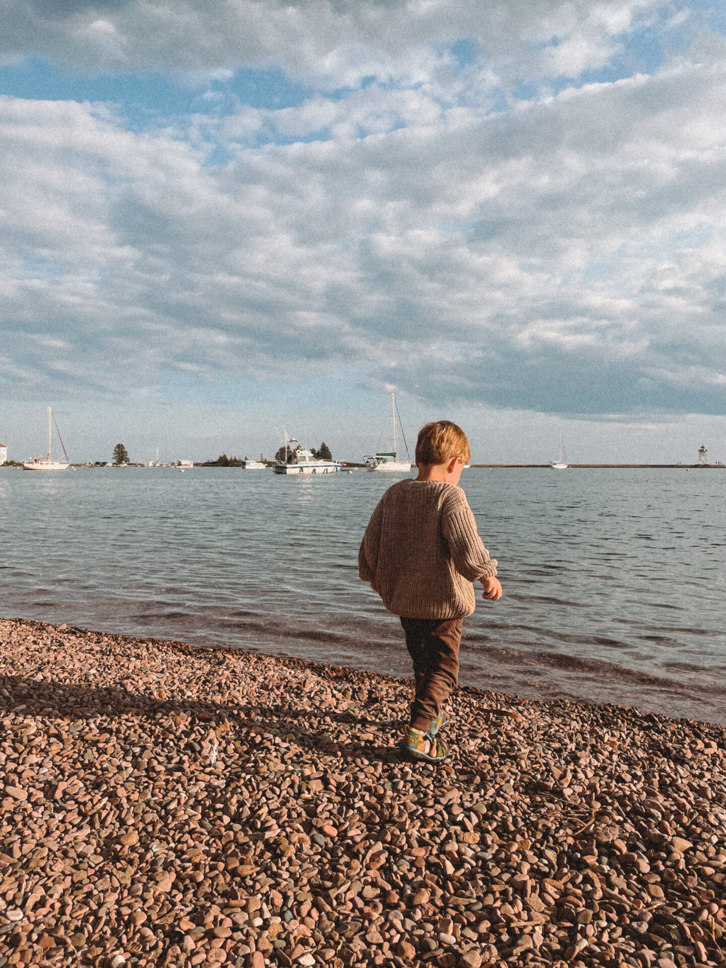 Karin Emily and her family take a trip to the North Shore in Minnesota