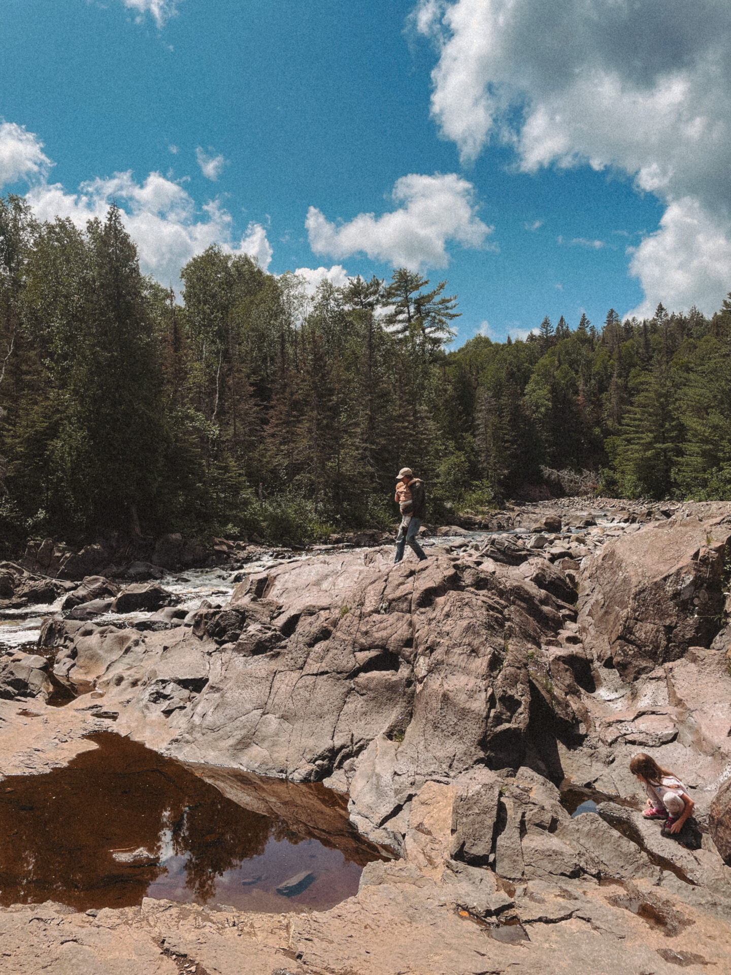 Karin Emily and her family take a trip to the North Shore in Minnesota