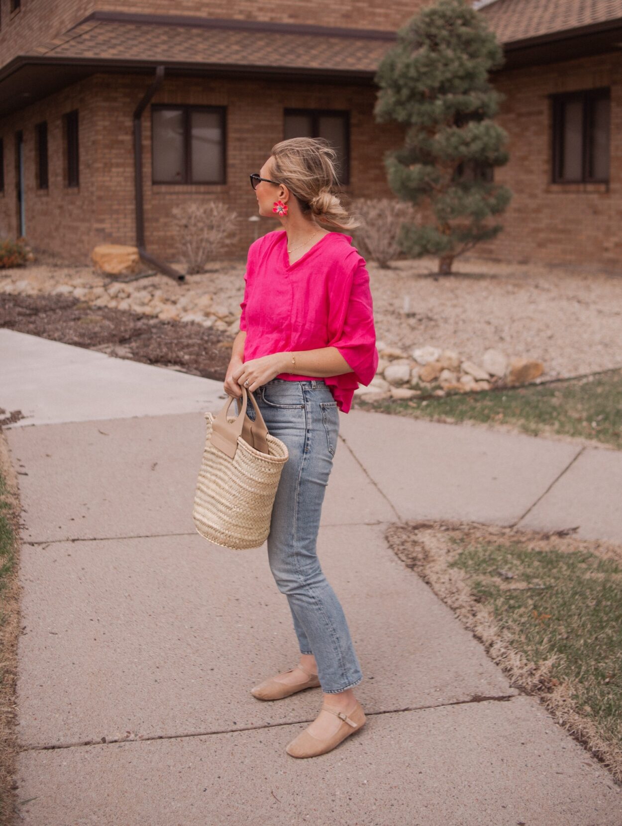 Karin Emily wears her Citizens of Humanity Charlotte Jeans in her most recent denim guide