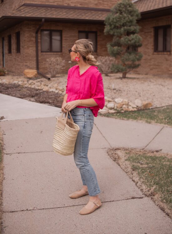 Karin Emily wears her Citizens of Humanity Charlotte Jeans in her most recent denim guide