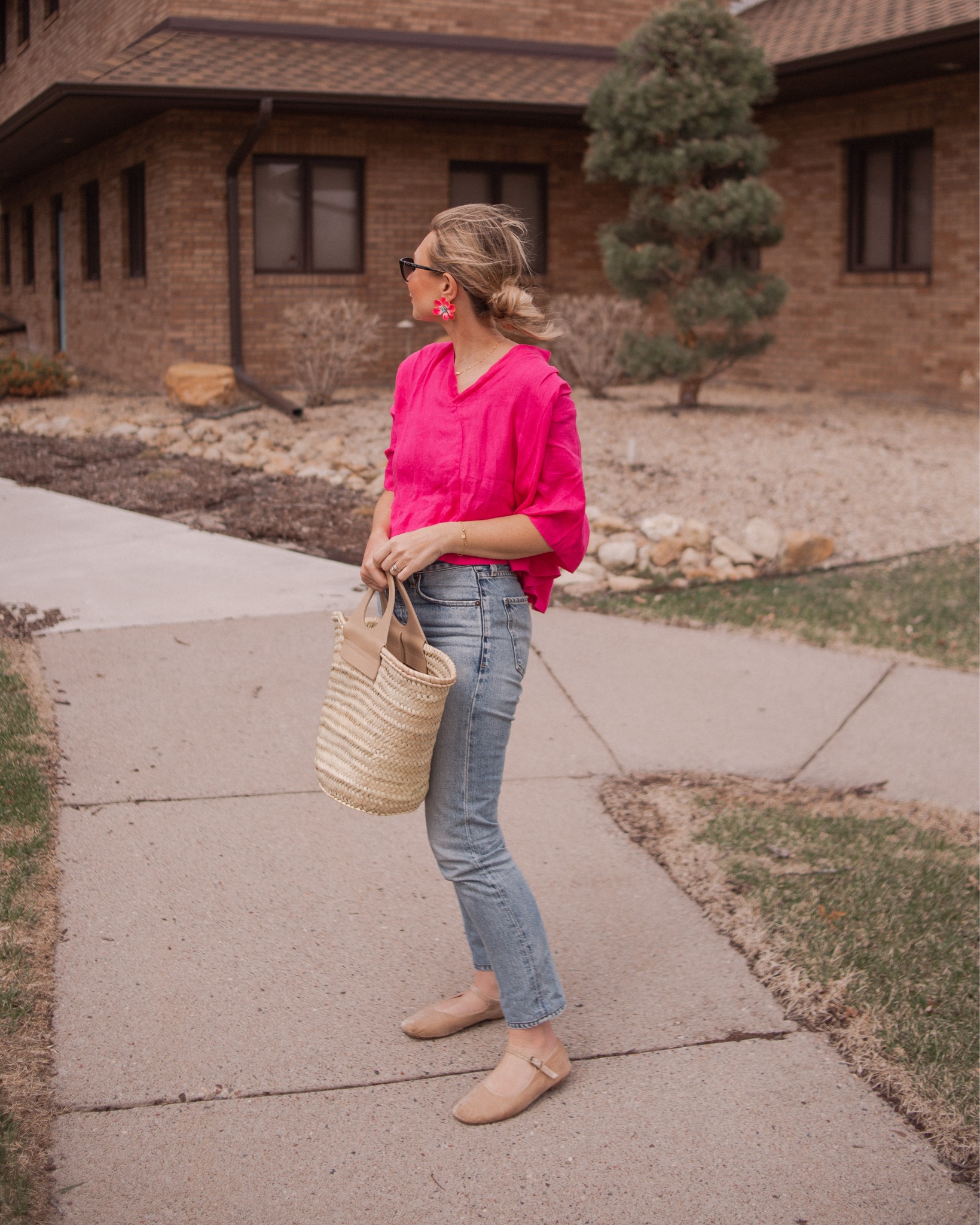 Karin Emily wears her Citizens of Humanity Charlotte Jeans in her most recent denim guide