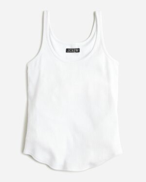 J. Crew Vintage Rib Shelf Bras Tank