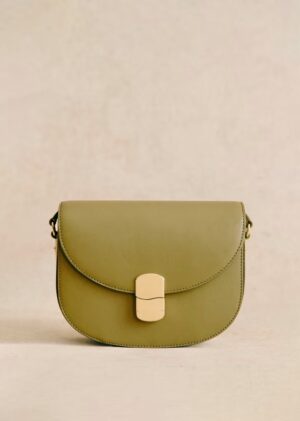 Sézane  Claude Bag in Smooth Olive